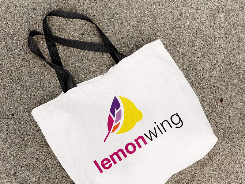 Lemon Wing logo design