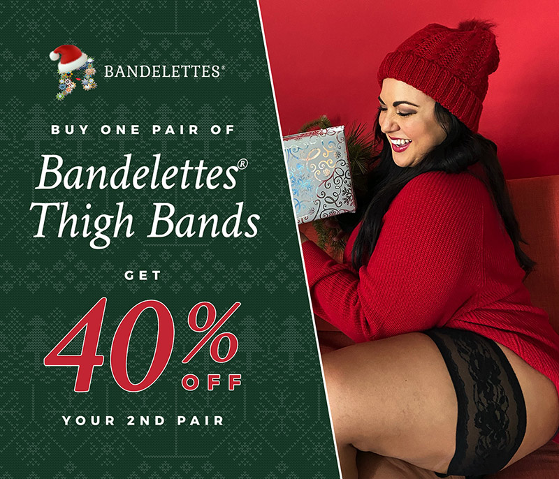 Bandelettes December BOGO promo design